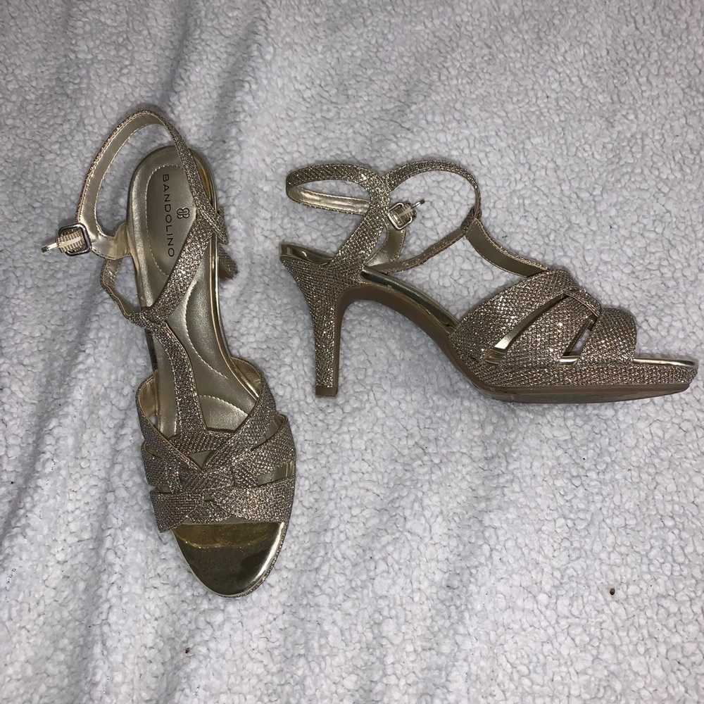 Gold heels